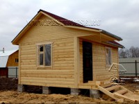 Фото дачного домика 6х4 м. фото 1