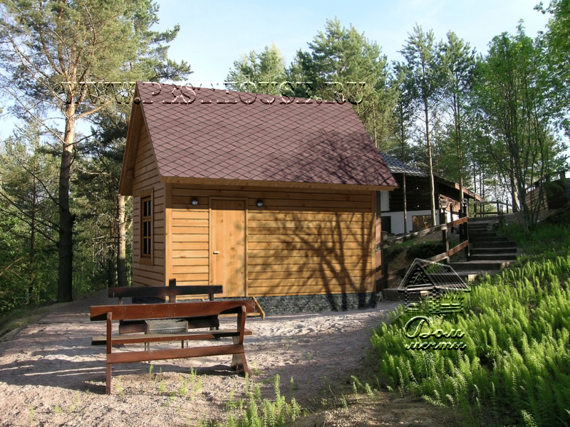 Баня из бруса Б-02