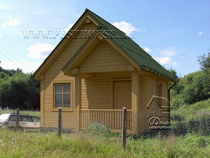 Дом из бруса Д-01