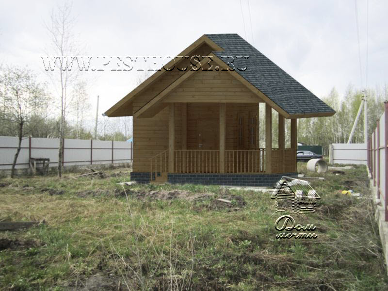 Баня из бруса Б-18