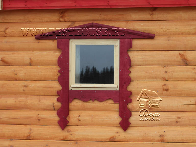  наличник окна баньки